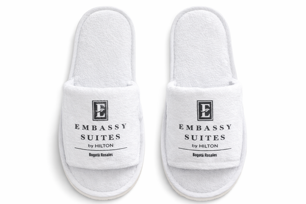 PANTUFLA ABIERTA TOALLA